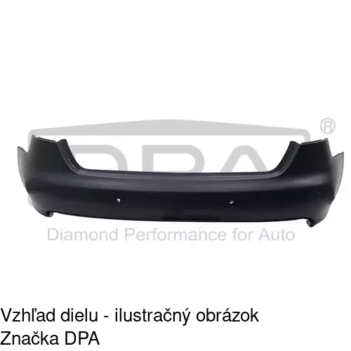 Zadný nárazník 133796-1 /POLCAR/ - obr. 1