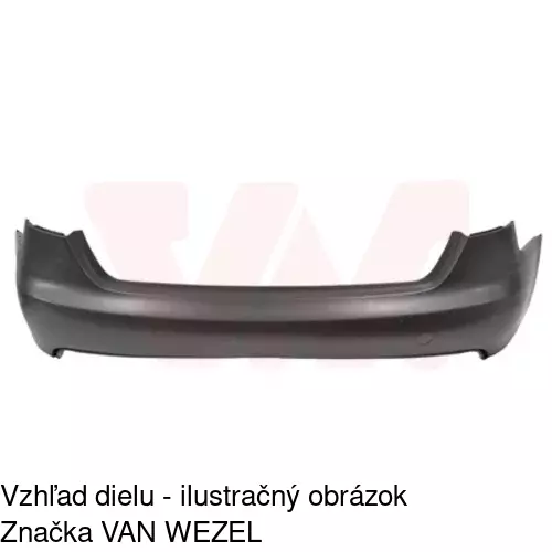 Zadný nárazník 133796 /POLCAR/ - obr. 2