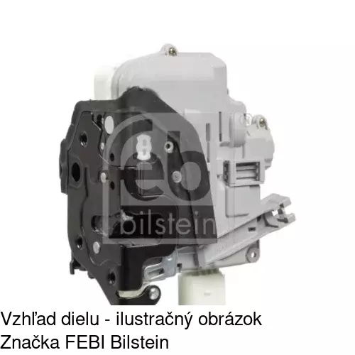 Vnútorná zámka dverí POLCAR 1337ZC-1