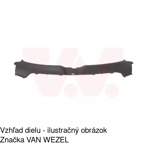 Čelo predné vrchné 133804-9 /POLCAR/ - obr. 1