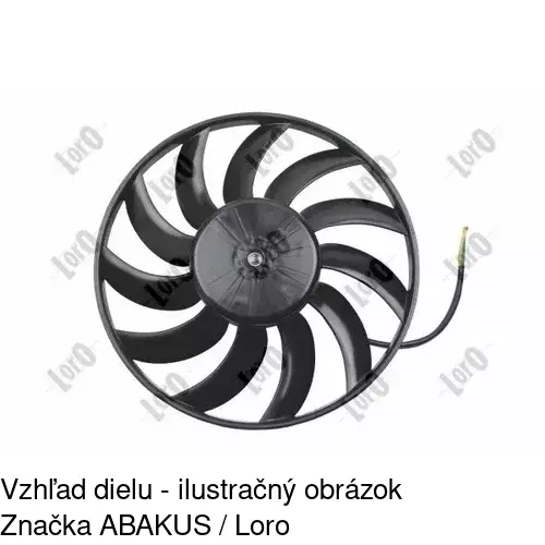 Ventilátory chladičov 133823W1 /POLCAR/ - obr. 1