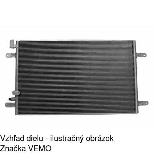 Chladiče klimatizácie 1338K8C1S /POLCAR/ - obr. 1