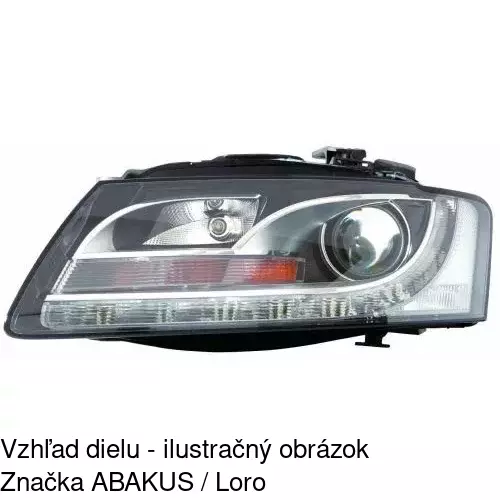 Hlavný reflektor 1355101V /POLCAR/ - obr. 1
