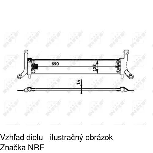 Chladiče vody POLCAR 1370081X