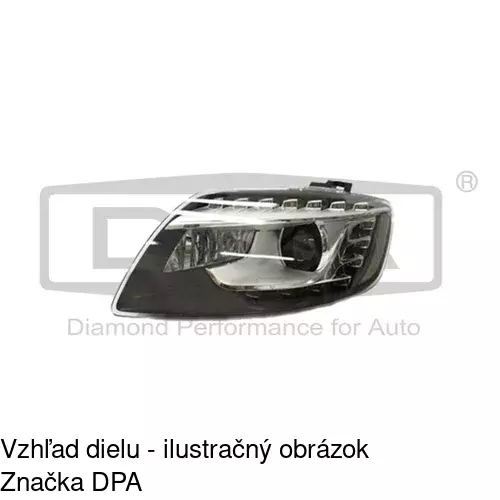 Hlavný reflektor 1371092V /POLCAR/ - obr. 1