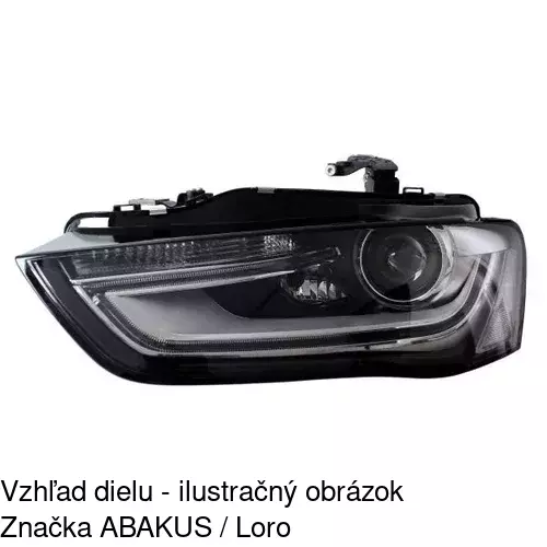 Hlavný reflektor 13D1092U /POLCAR/ - obr. 3