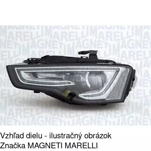 Hlavný reflektor 13S1101U /POLCAR/ - obr. 1