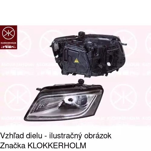 Hlavný reflektor 13X2091V /POLCAR/ - obr. 1