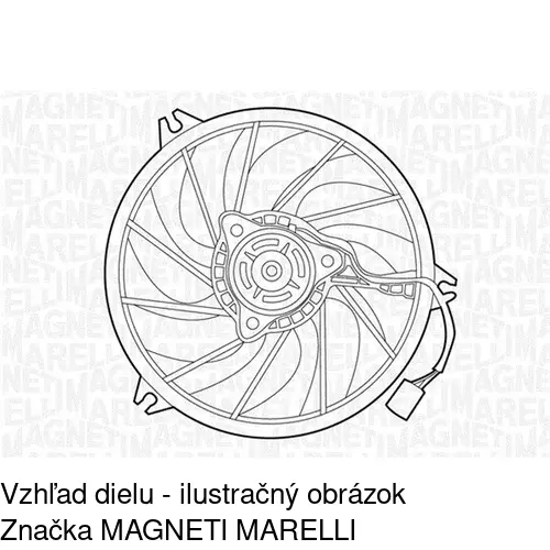 Ventilátory chladičov 140423W3 /POLCAR/ - obr. 3