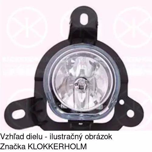Hmlové svetlo - predné 142530-E /POLCAR/ - obr. 1