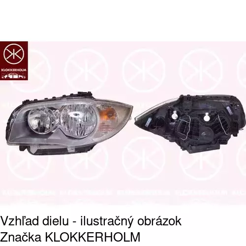 Hlavný reflektor 200109-V /POLCAR/ - obr. 1