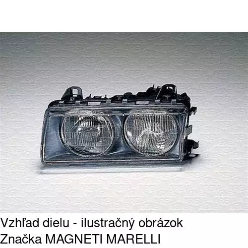 Sklo reflektora POLCAR 2007121E