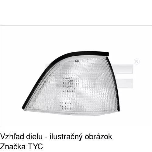 Predná smerovka POLCAR 2007200E