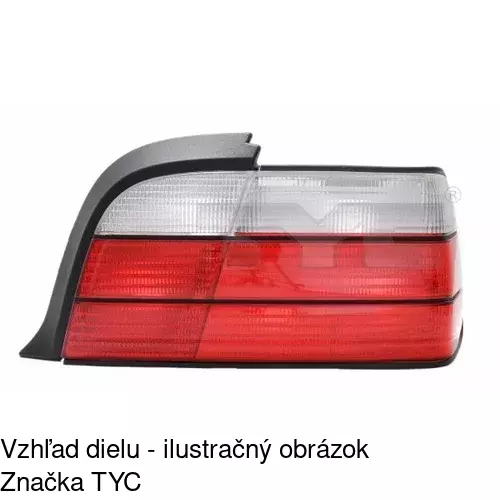 Zadné svetlo POLCAR 200788BE