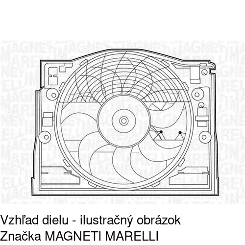 Ventilátory chladičov 200823W2 /POLCAR/ - obr. 2