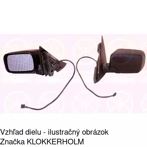 Rám vonkajšieho zrkadla 200854PM /POLCAR/ - obr. 5