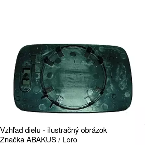 Vonkajšie zrkadlo 2015514M /POLCAR/ - obr. 3
