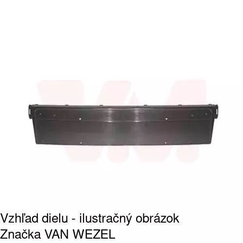 Držiak evidenčnej tabuľky 20160721 /POLCAR/ - obr. 1