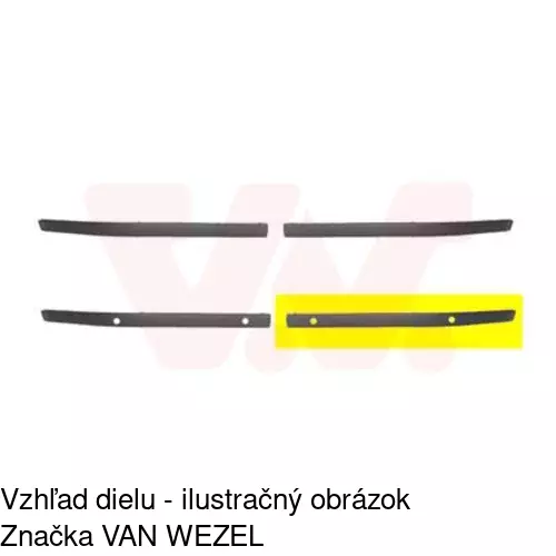 Lišta nárazníka 20160725 /POLCAR/ - obr. 3