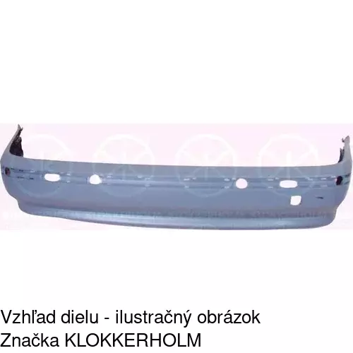 Zadný nárazník 201696-J /POLCAR/