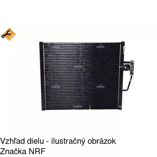 Chladiče klimatizácie 2016K8C2 /POLCAR/ - obr. 2