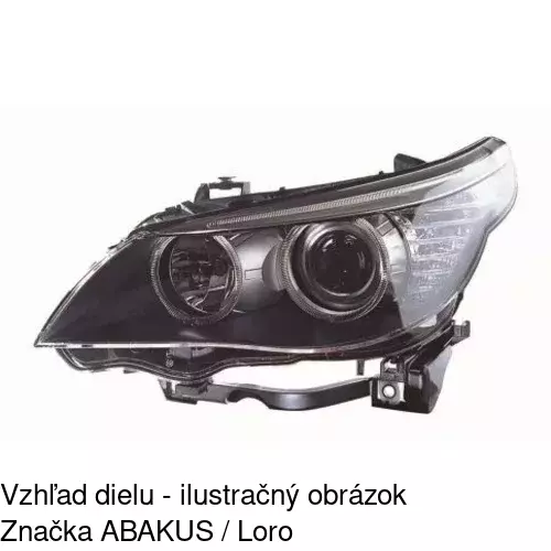 Hlavný reflektor 2017105E /POLCAR/ - obr. 1