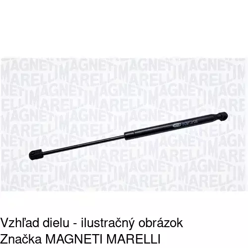 Plynová pružina 2017AS /POLCAR/ - obr. 1