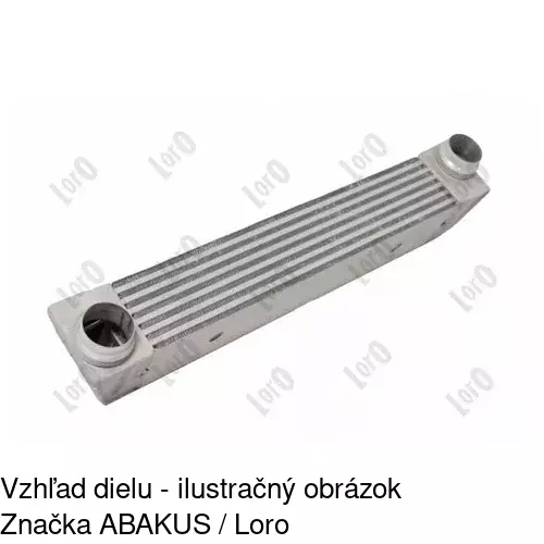Chladiče vzduchu (Intercoolery) 2017J8-1 /POLCAR/ - obr. 2