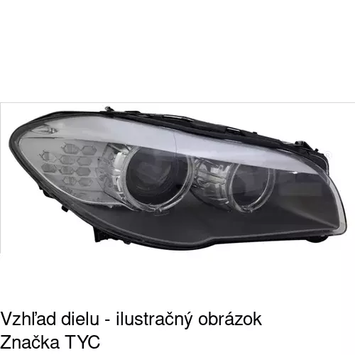 Hlavný reflektor POLCAR 2019091H