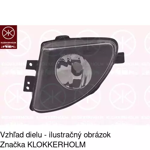 Hmlové svetlo - predné 2019302E /POLCAR/ - obr. 1