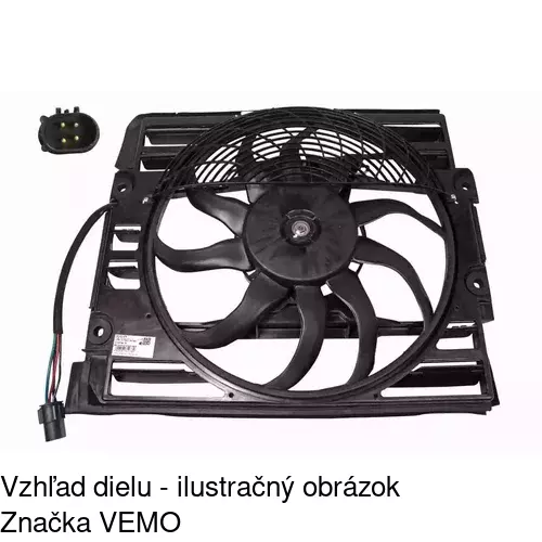 Ventilátory chladičov 202223W2 /POLCAR/ - obr. 3