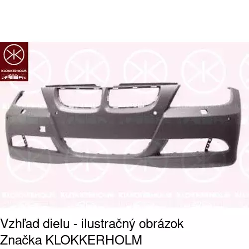 Predný nárazník POLCAR 2040072J