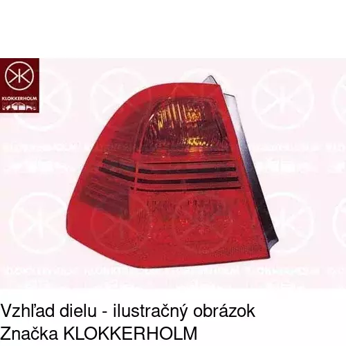 Zadné svetlo POLCAR 2040882S
