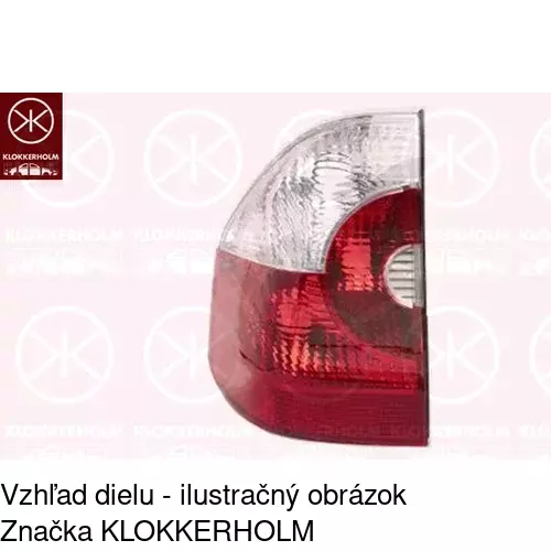 Zadné svetlo POLCAR 2055871X