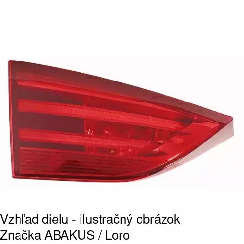Zadné svetlo 2060873E /POLCAR/ - obr. 3