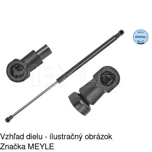 Plynová pružina 20C1AB /POLCAR/ - obr. 1