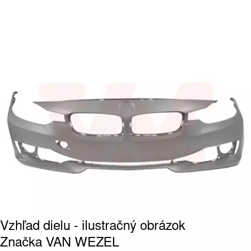 Predný nárazník 20D107-2 /POLCAR/ - obr. 1