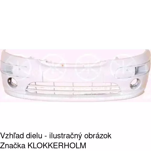 Predný nárazník 231507-J /POLCAR/
