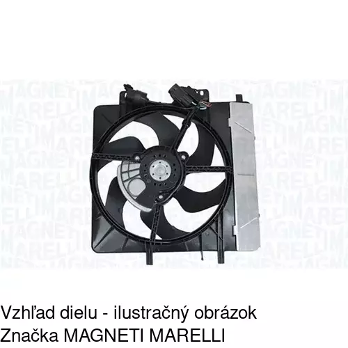 Ventilátory chladičov 231523W2 /POLCAR/ - obr. 1