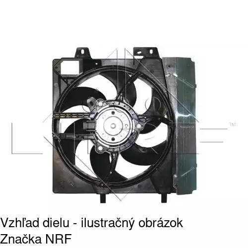 Ventilátory chladičov 231623W3 /POLCAR/ - obr. 2
