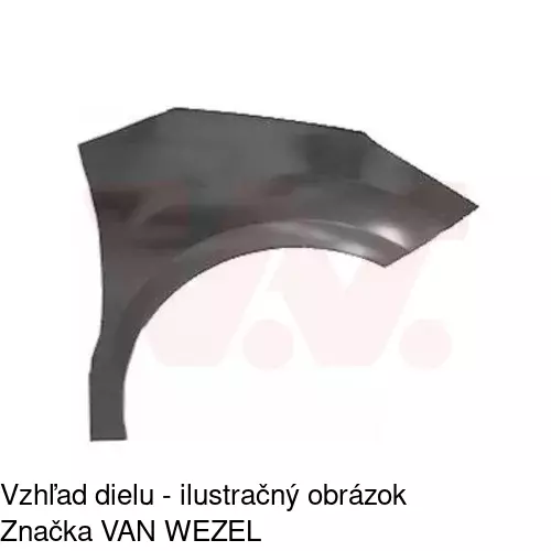 Predný blatník 231802 /POLCAR/ - obr. 1