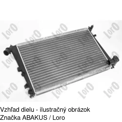 Chladiče vody 232508-4 /POLCAR/ - obr. 1