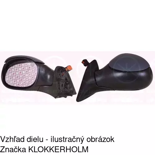 Vonkajšie zrkadlo 2327529E /POLCAR/ - obr. 1