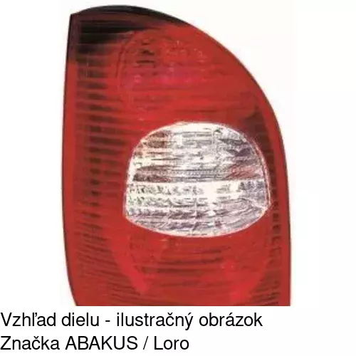 Zadné svetlo 2327881V /POLCAR/ - obr. 3
