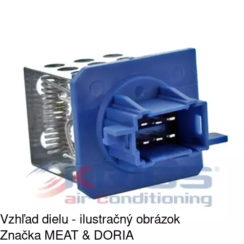 Ovládače klimatizácie 2327KST-1 /POLCAR/ - obr. 1