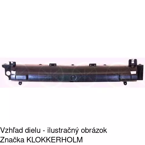 Výstuha nárazníka POLCAR 232907-3