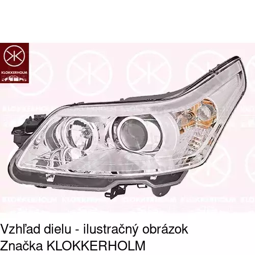 Hlavný reflektor POLCAR 2329101V