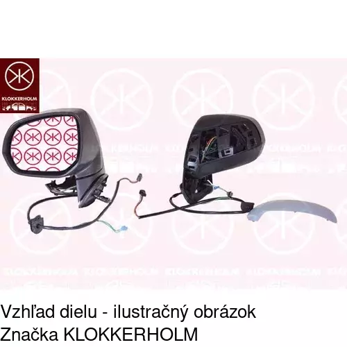 Vonkajšie zrkadlo 2331526M /POLCAR/ - obr. 4