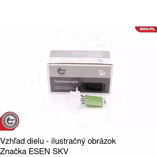 Ovládače klimatizácie 2350KST-2 /POLCAR/ - obr. 3