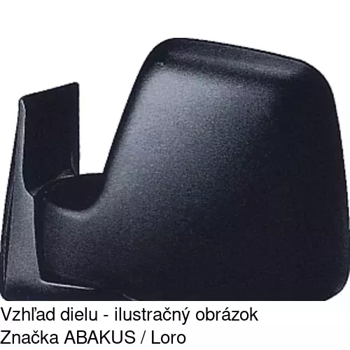 Vonkajšie zrkadlo 2395521E /POLCAR/ - obr. 4